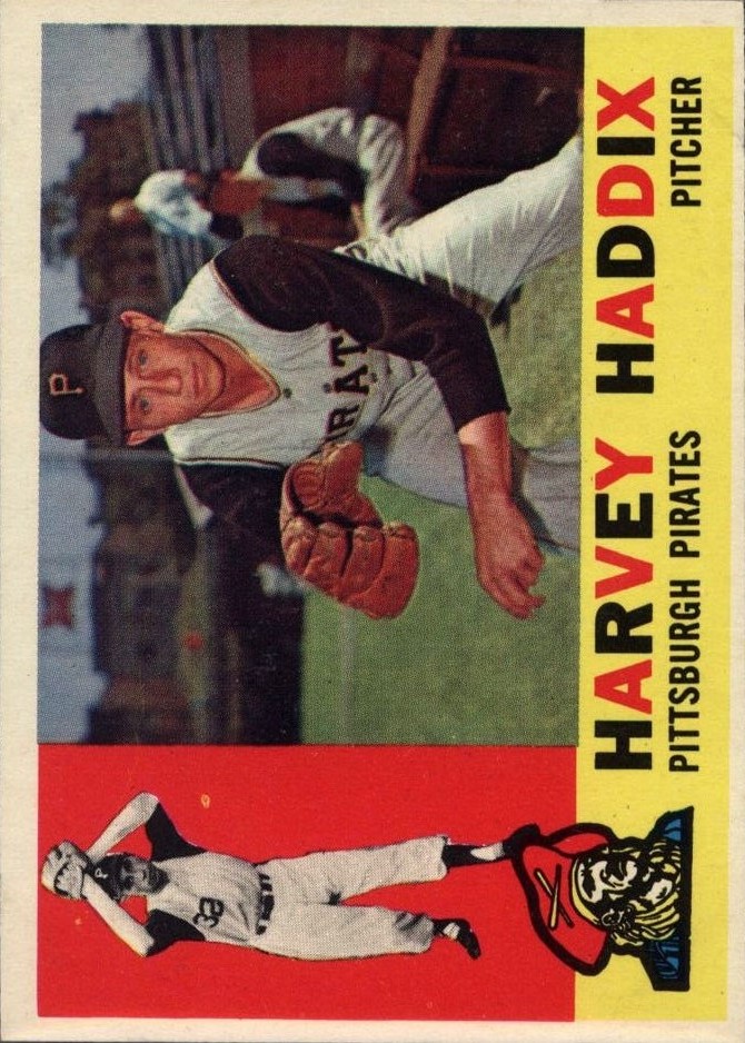 1960 Topps #340 Harvey Haddix