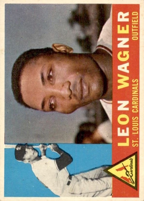 1960 Topps #383 Leon Wagner
