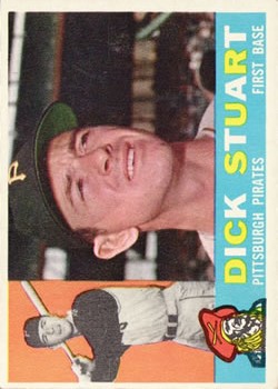 1960 Topps #402 Dick Stuart