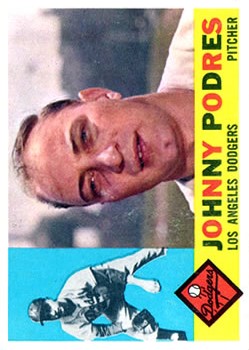 1960 Topps #425 Johnny Podres