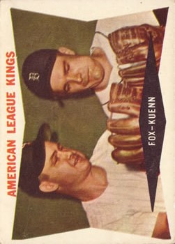 1960 Topps #429 American League Kings/Nellie Fox/Harvey Kuenn