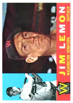 1960 Topps #440 Jim Lemon