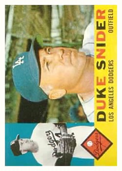 1960 Topps #493 Duke Snider