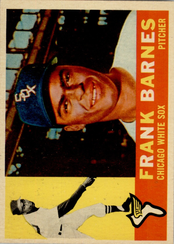 1960 Topps #538 Frank Barnes RC