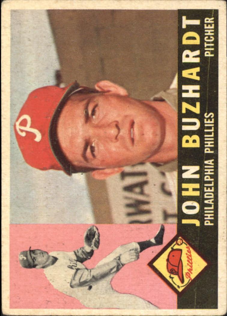 1960 Topps #549 John Buzhardt