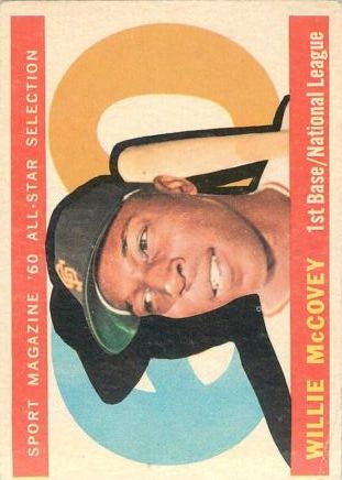 1960 Topps #554 Willie McCovey AS