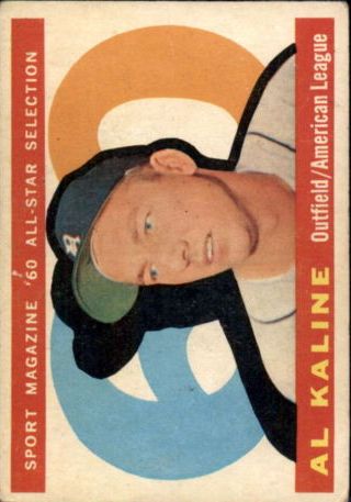 1960 Topps #561 Al Kaline AS