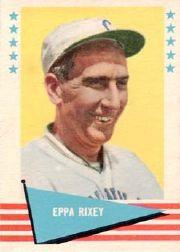 1961 Fleer #71 Eppa Rixey