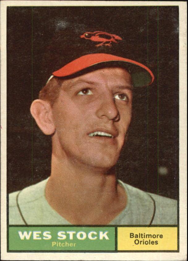 1961 Topps #26 Wes Stock