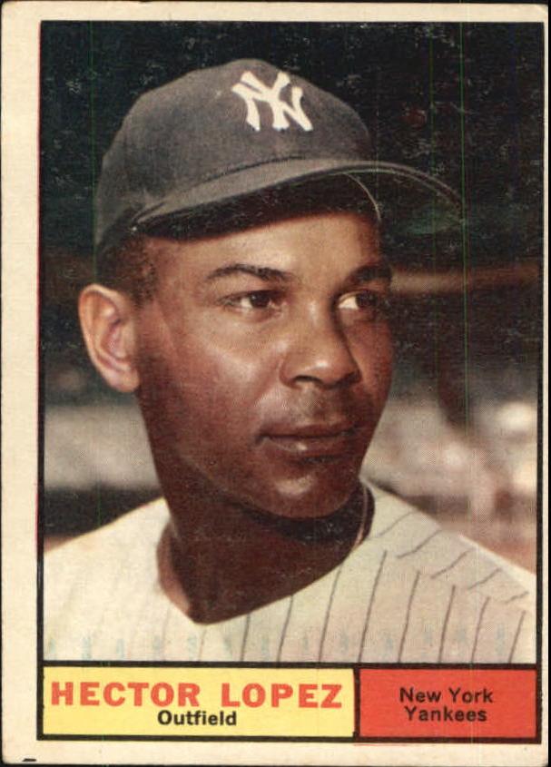 1961 Topps #28 Hector Lopez