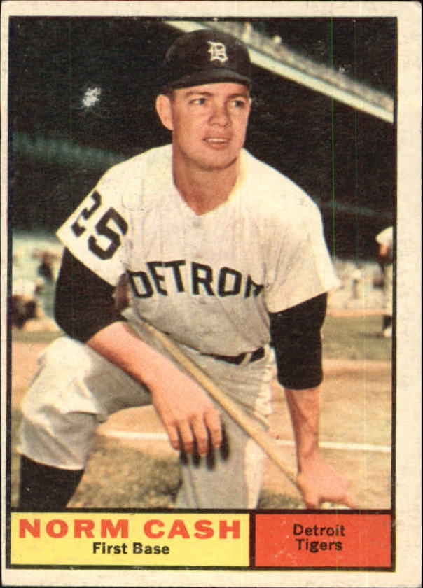 1961 Topps #95 Norm Cash