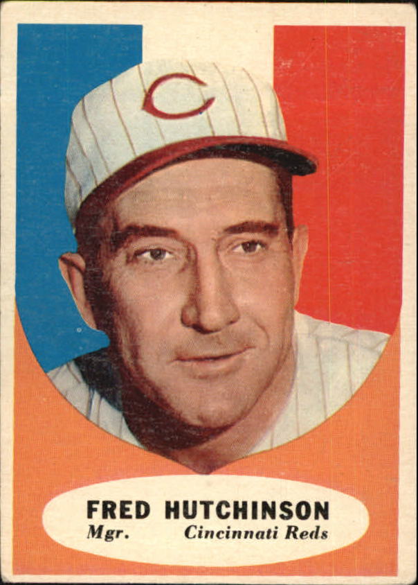 1961 Topps #135 Fred Hutchinson MG