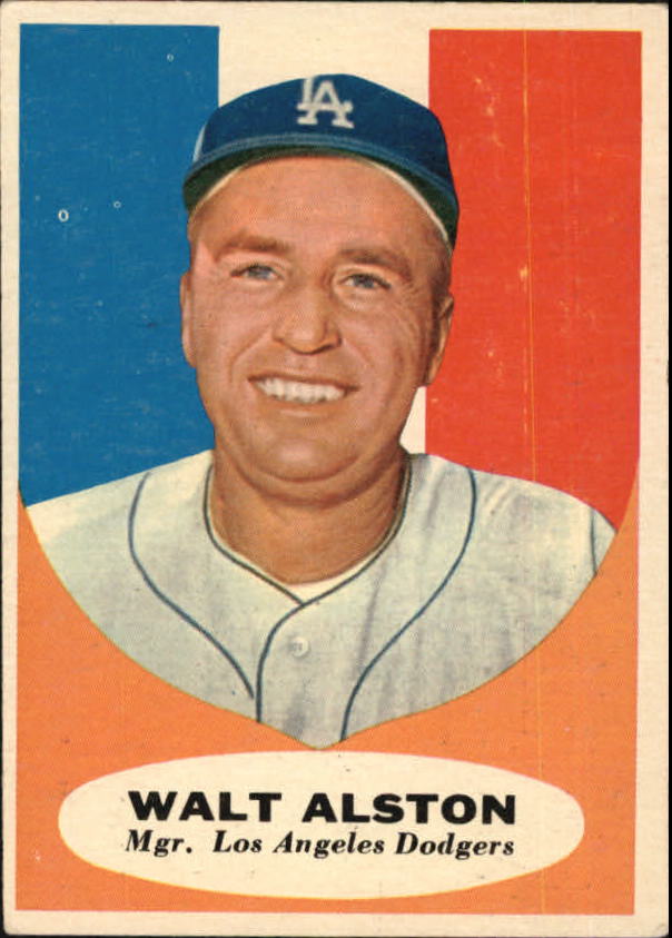 1961 Topps #136 Walter Alston MG