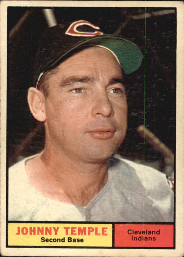 1961 Topps #155 Johnny Temple
