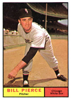 1961 Topps #205 Billy Pierce