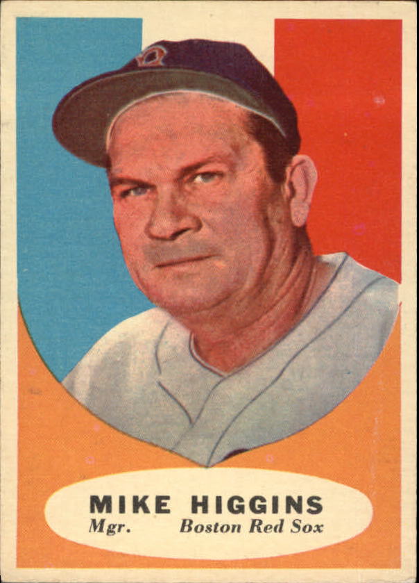1961 Topps #221 Mike Higgins MG