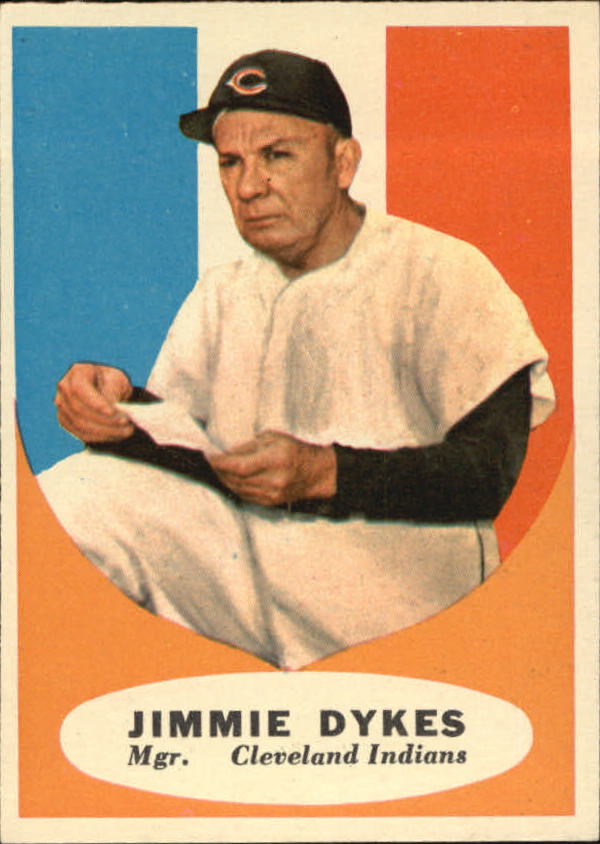 1961 Topps #222 Jimmy Dykes MG