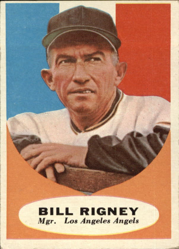 1961 Topps #225 Bill Rigney MG