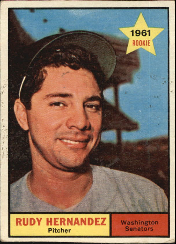 1961 Topps #229 Rudy Hernandez RC