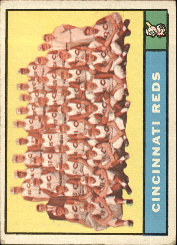 1961 Topps #249 Cincinnati Reds TC