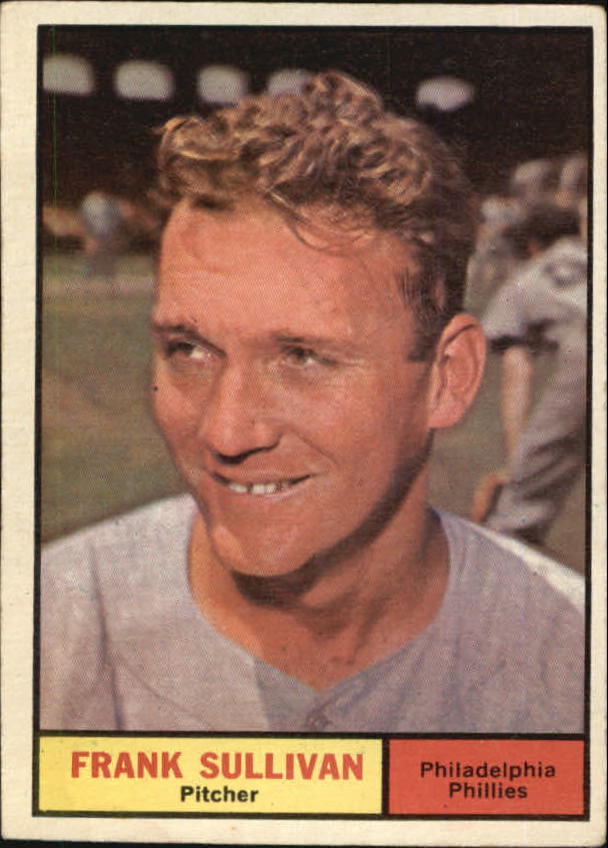 1961 Topps #281 Frank Sullivan