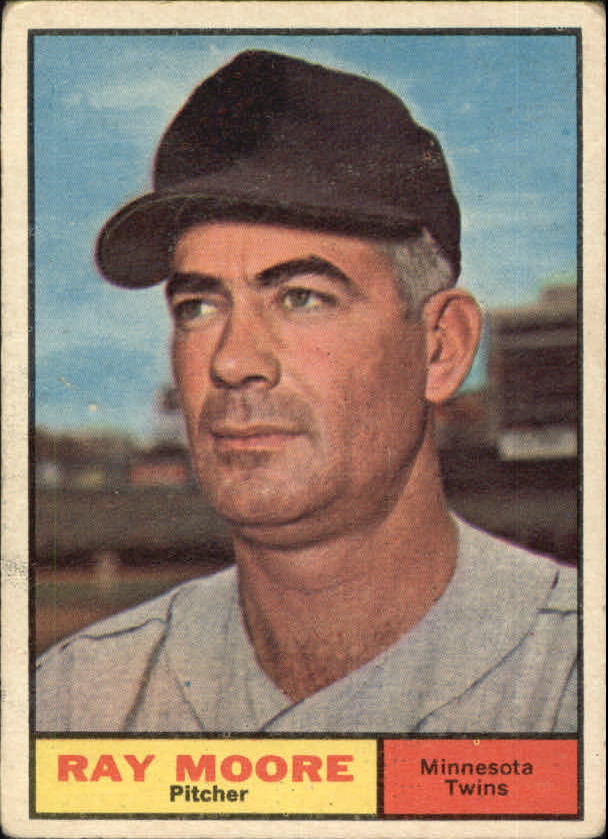1961 Topps #289 Ray Moore