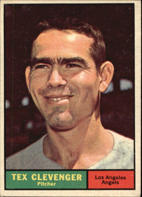 1961 Topps #291 Tex Clevenger