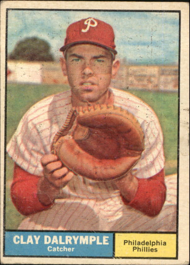 1961 Topps #299 Clay Dalrymple