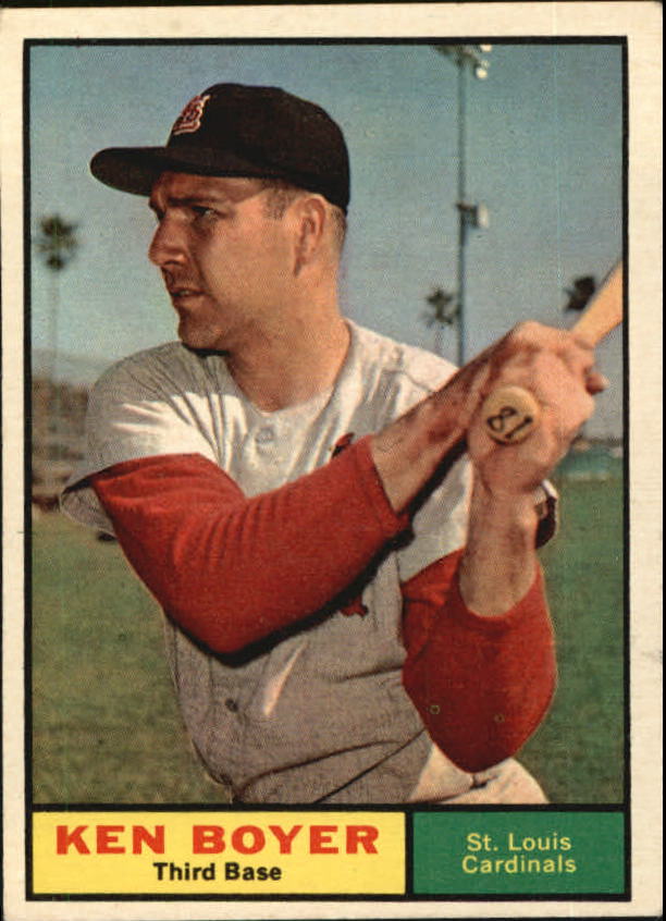 1961 Topps #375 Ken Boyer
