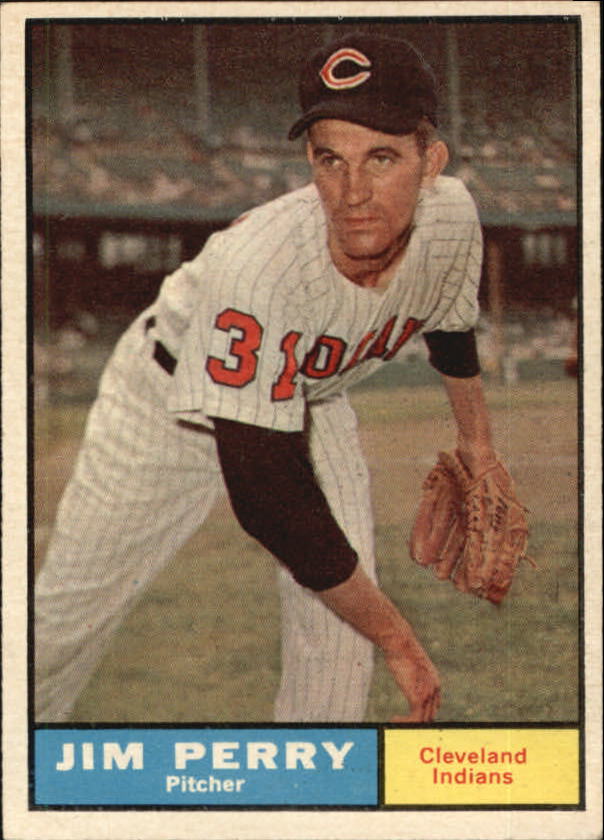 1961 Topps #385 Jim Perry