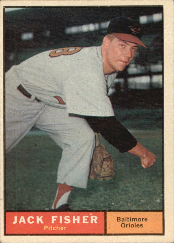 1961 Topps #463 Jack Fisher/See also 426
