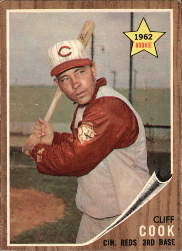 1962 Topps #41 Cliff Cook