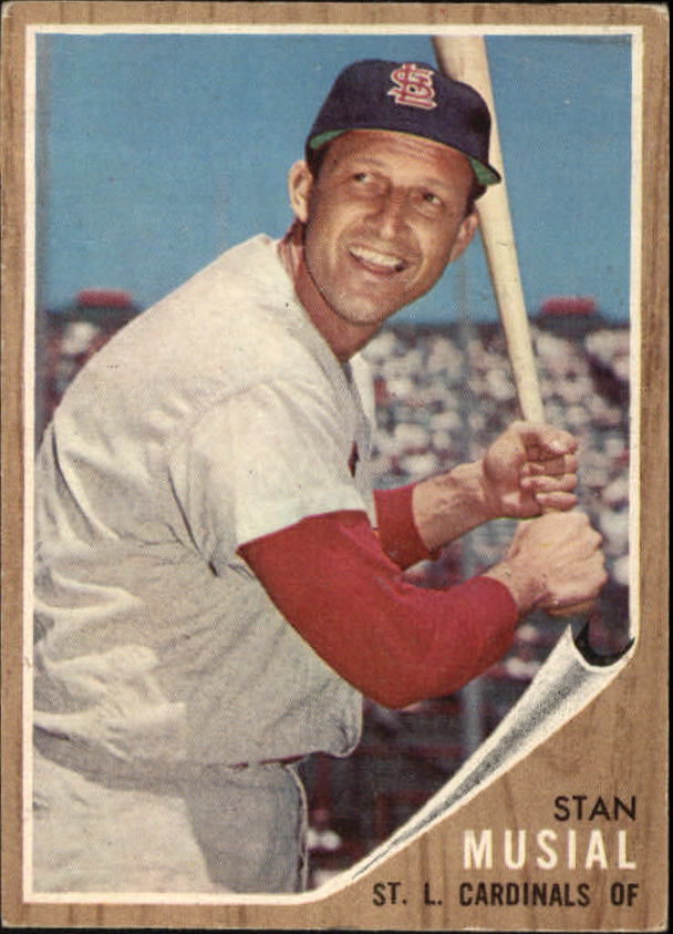 1962 Topps #50 Stan Musial