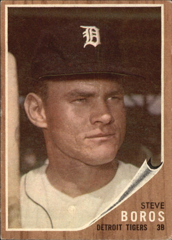 1962 Topps #62 Steve Boros