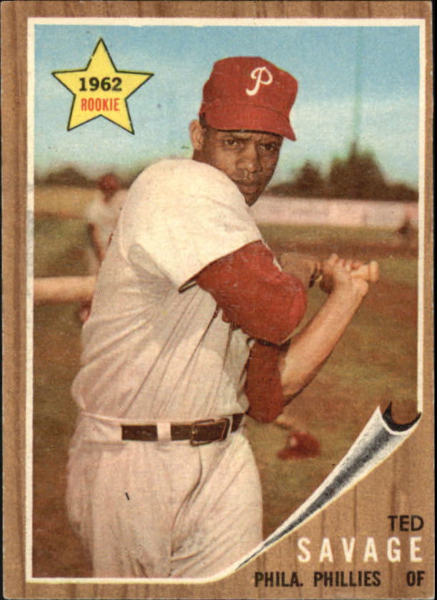 1962 Topps #104 Ted Savage RC