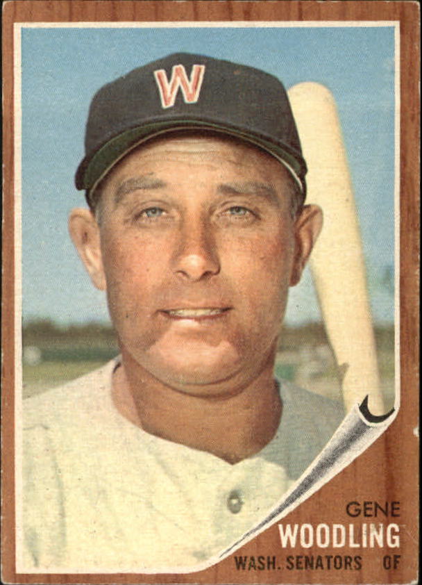 1962 Topps #125 Gene Woodling