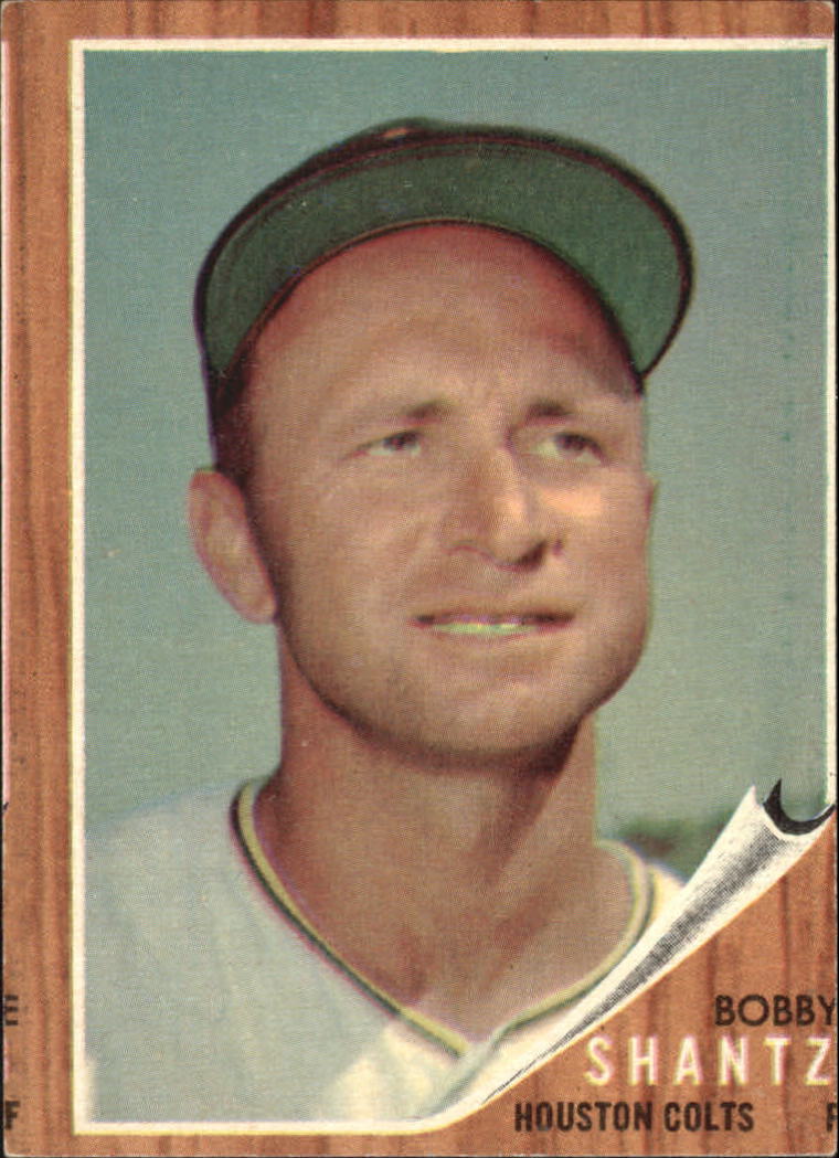 1962 Topps #177A Bobby Shantz/Green Tint