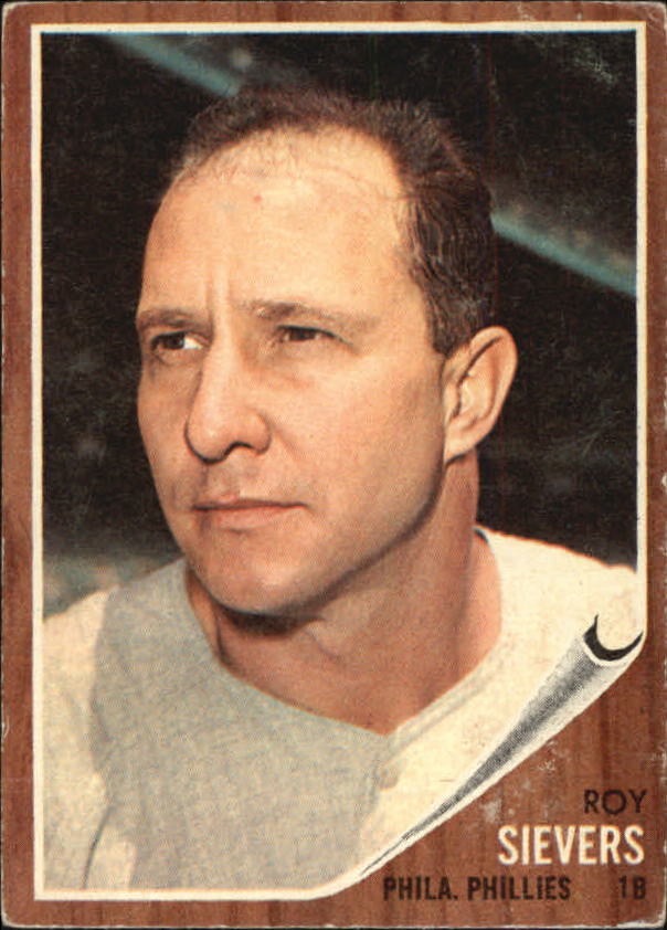 1962 Topps #220 Roy Sievers