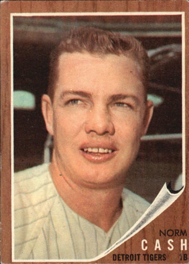1962 Topps #250 Norm Cash