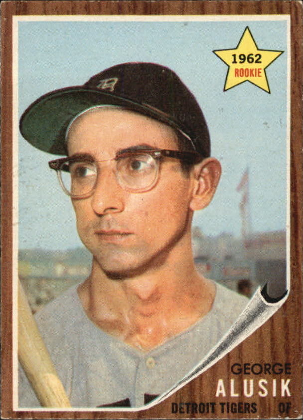 1962 Topps #261 George Alusik RC