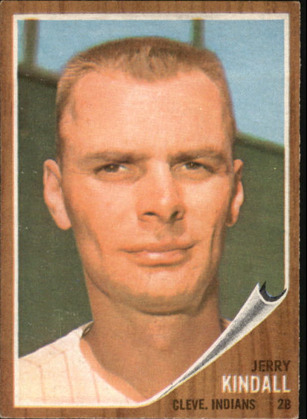1962 Topps #292 Jerry Kindall
