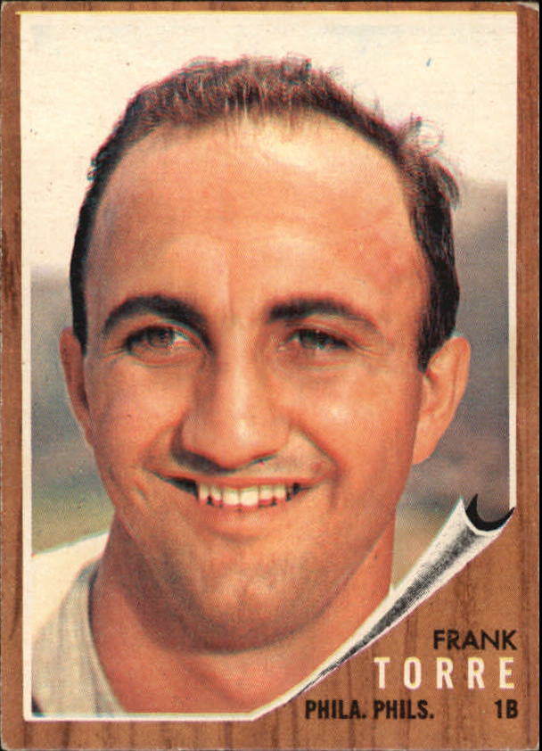 1962 Topps #303 Frank Torre