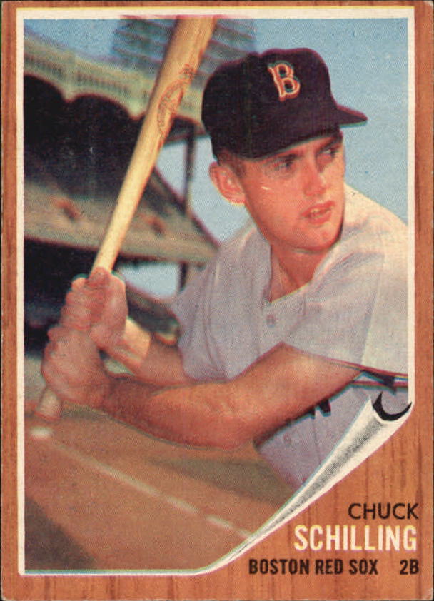 1962 Topps #345 Chuck Schilling