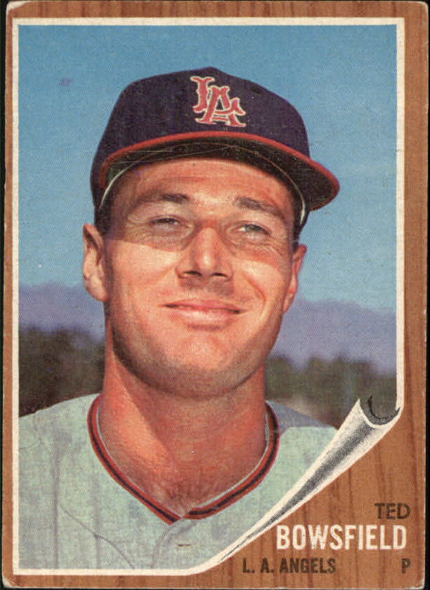 1962 Topps #369 Ted Bowsfield