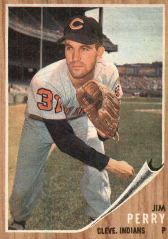 1962 Topps #405 Jim Perry