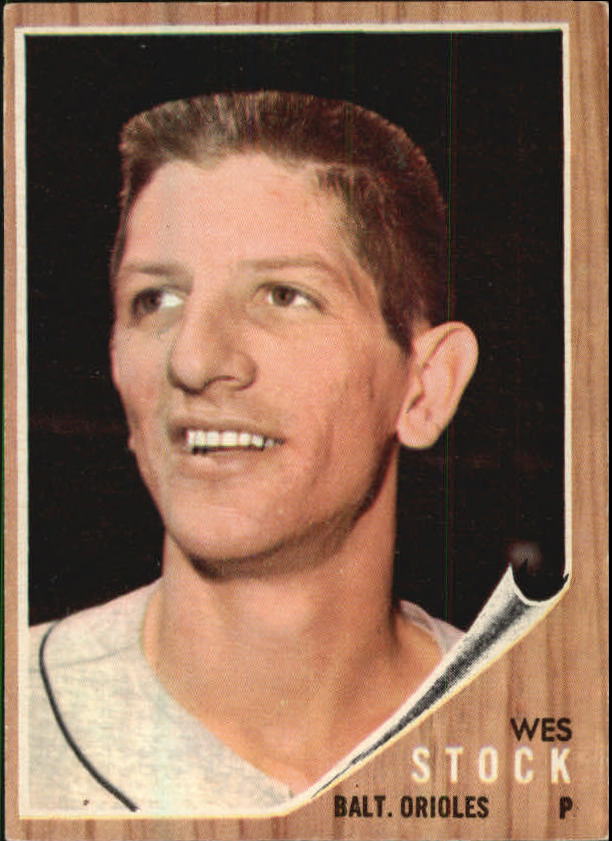 1962 Topps #442 Wes Stock
