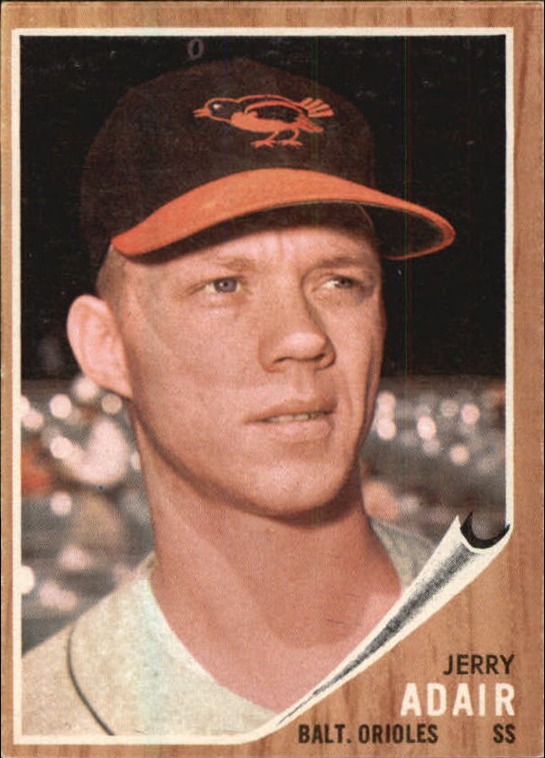 A0220- 1962 Topps BB #s 358-580 APPROXIMATE GRADE -You Pick- 15+ FREE US SHIP