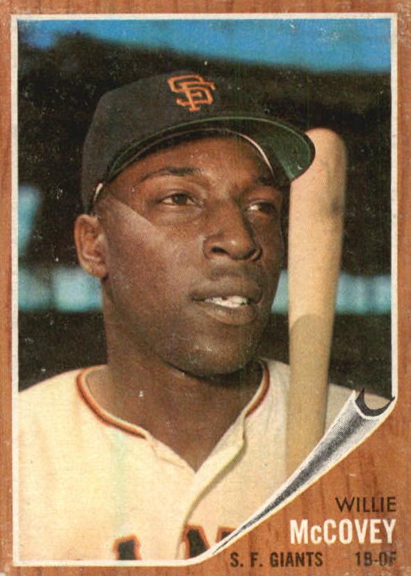 1962 Topps #544 Willie McCovey SP