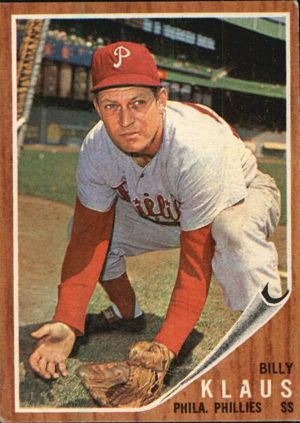 1962 Topps #571 Billy Klaus SP