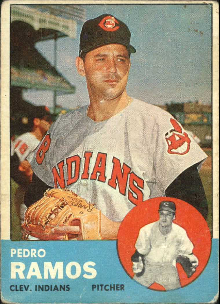 1963 Topps #14 Pedro Ramos